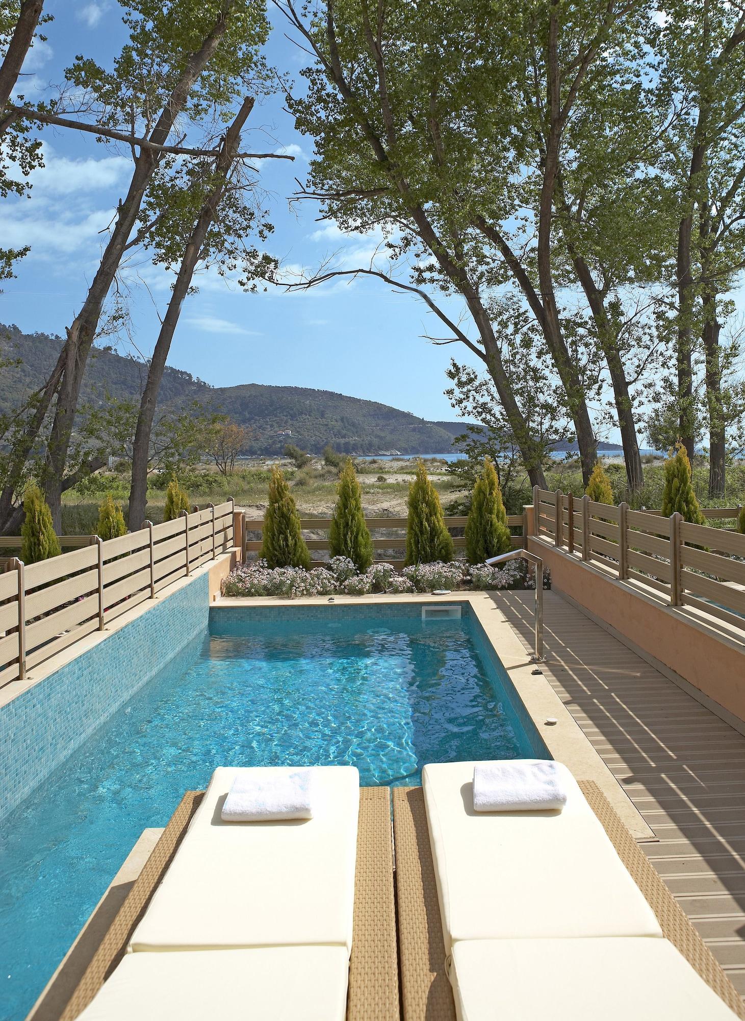 Alexandra Golden Boutique Hotel-Adults Only Chrysi Ammoudia Bagian luar foto