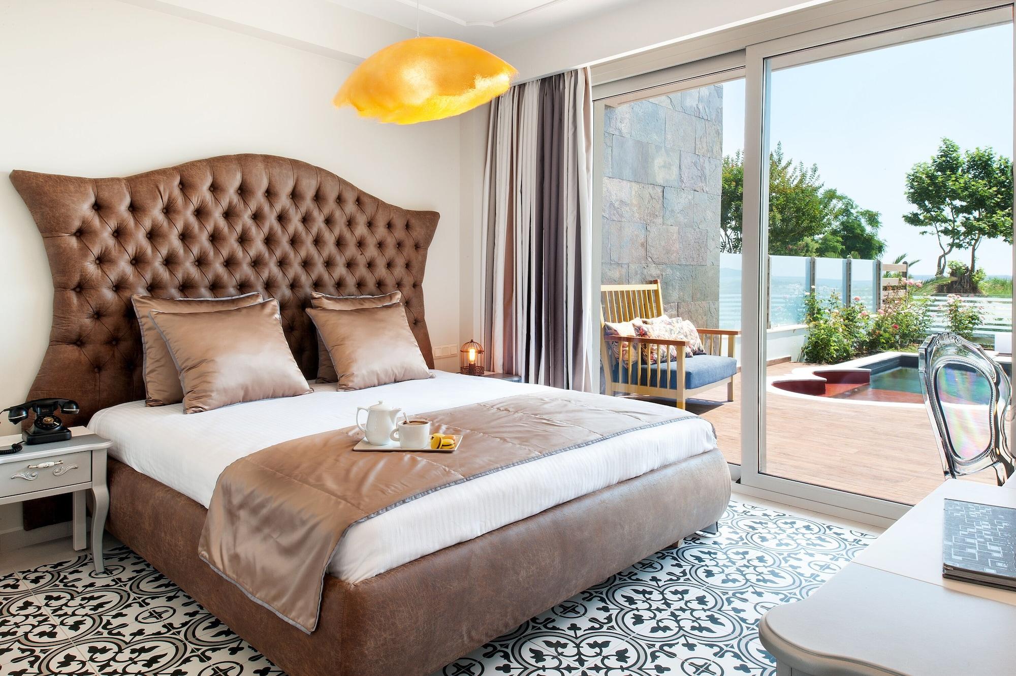 Alexandra Golden Boutique Hotel-Adults Only Chrysi Ammoudia Bagian luar foto