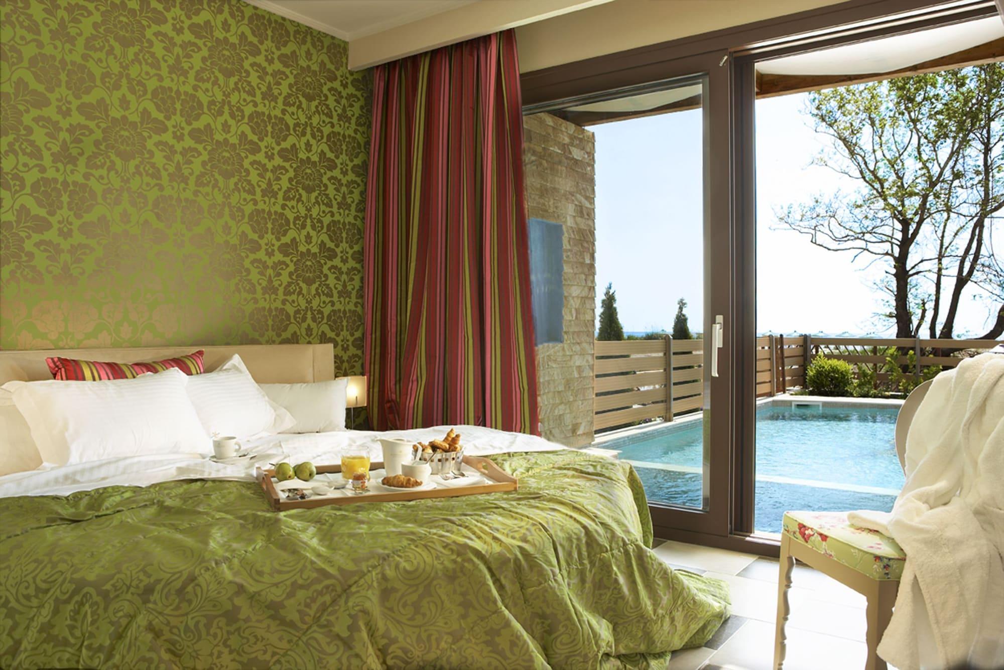 Alexandra Golden Boutique Hotel-Adults Only Chrysi Ammoudia Bagian luar foto