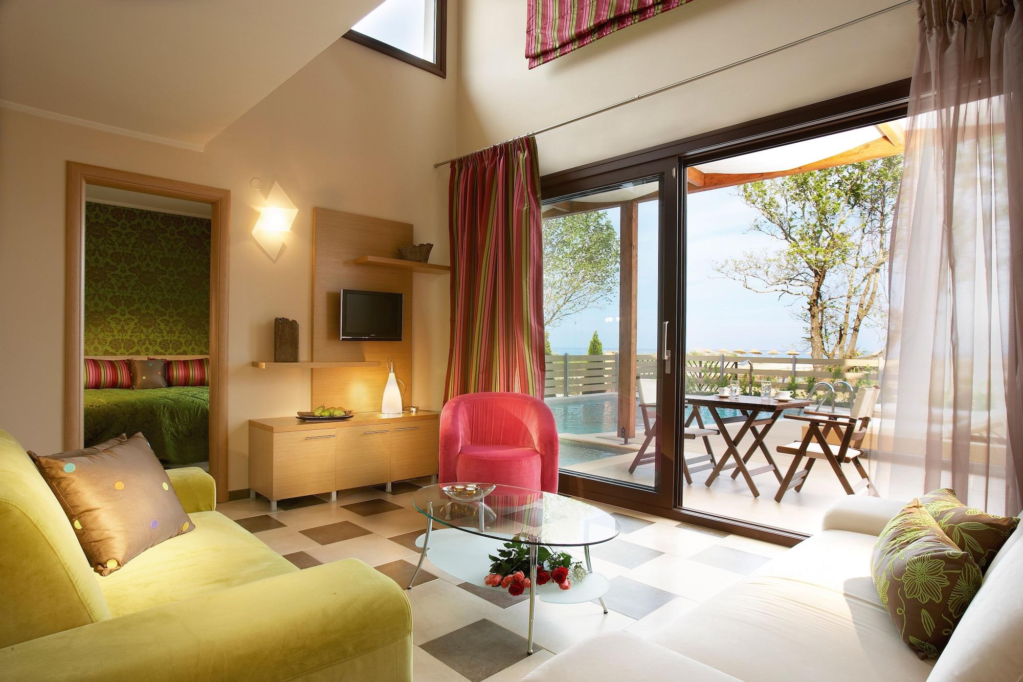 Alexandra Golden Boutique Hotel-Adults Only Chrysi Ammoudia Bagian luar foto