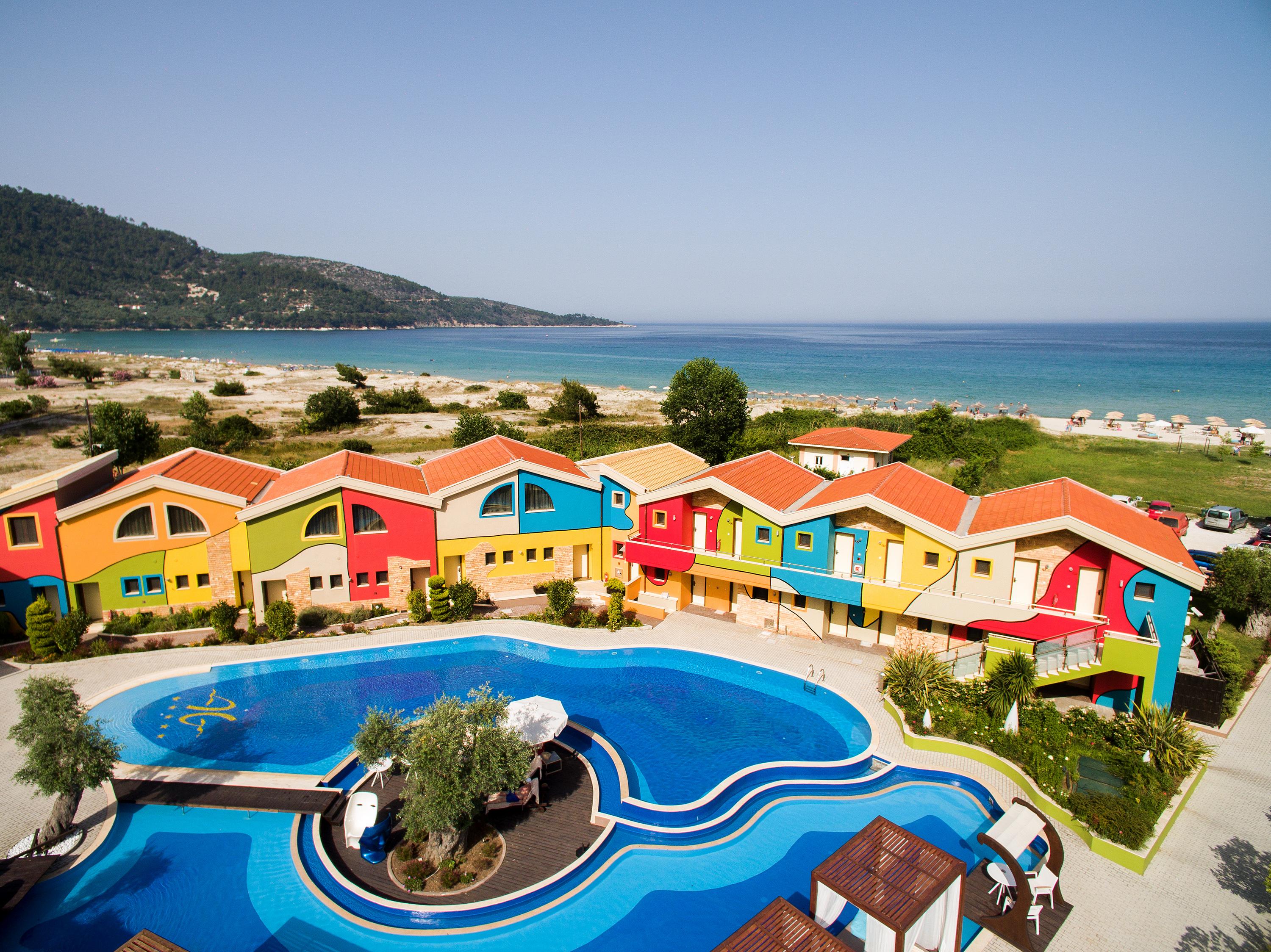 Alexandra Golden Boutique Hotel-Adults Only Chrysi Ammoudia Bagian luar foto