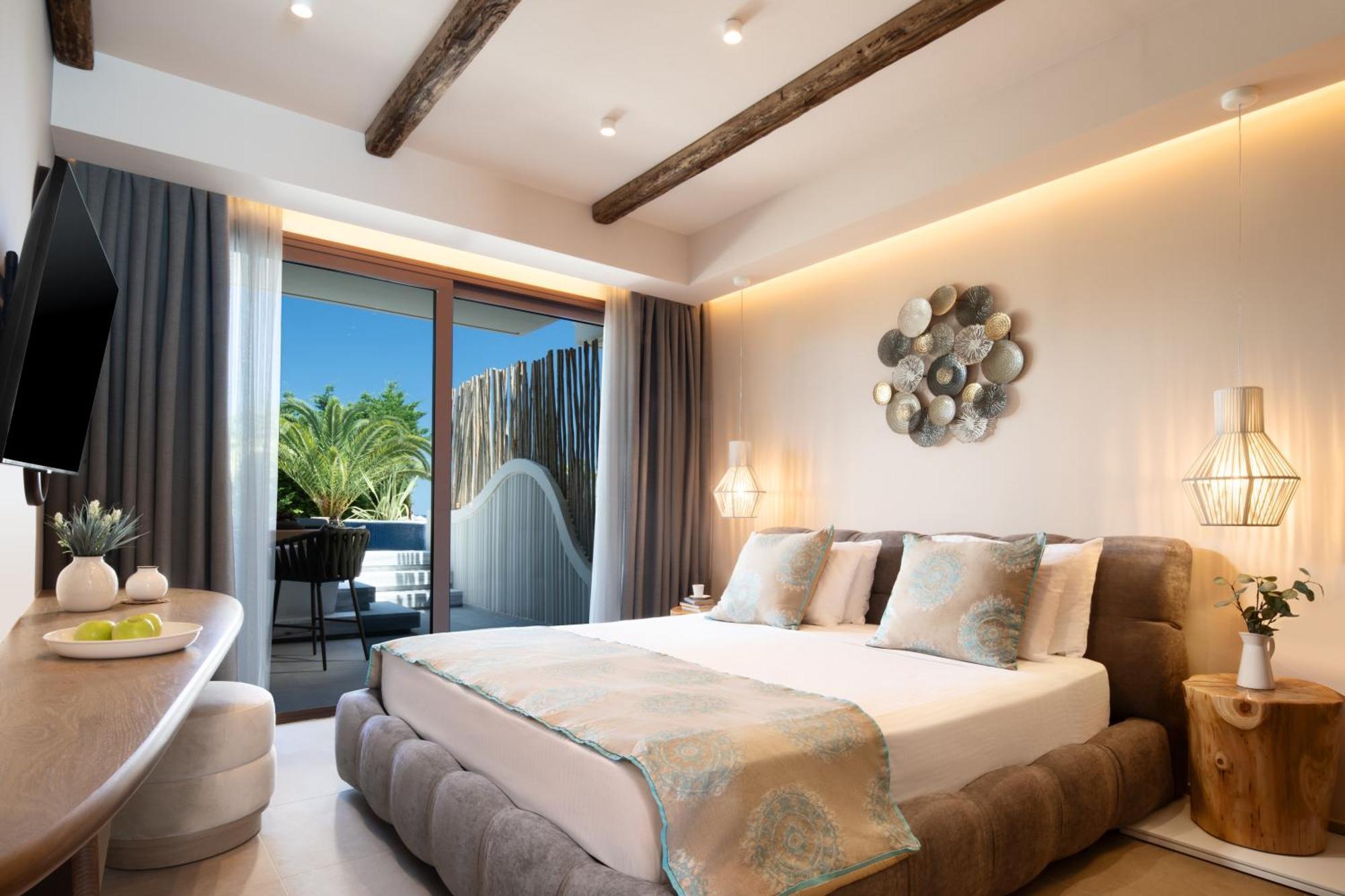 Alexandra Golden Boutique Hotel-Adults Only Chrysi Ammoudia Bagian luar foto
