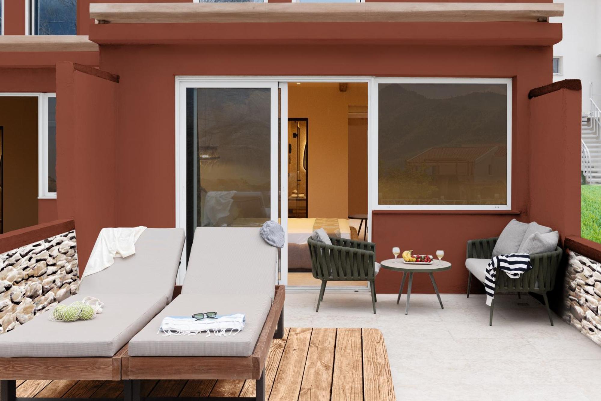 Alexandra Golden Boutique Hotel-Adults Only Chrysi Ammoudia Bagian luar foto